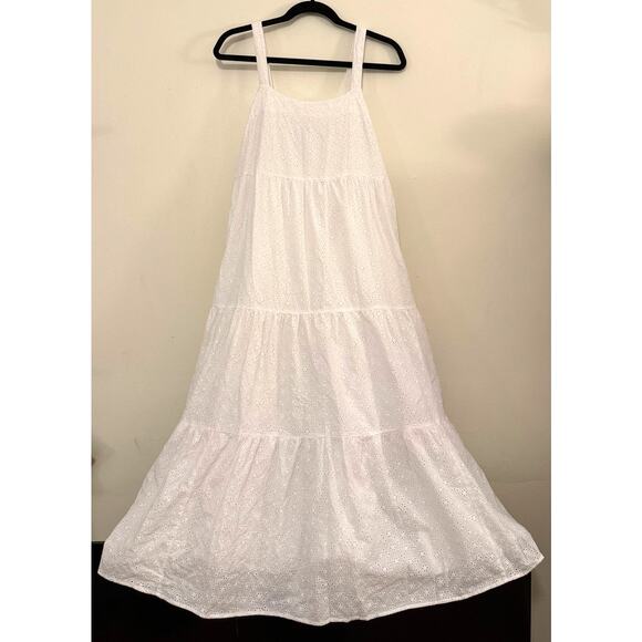 The Drop Dresses & Skirts - White cotton tiered sundress- Size M, The Drop